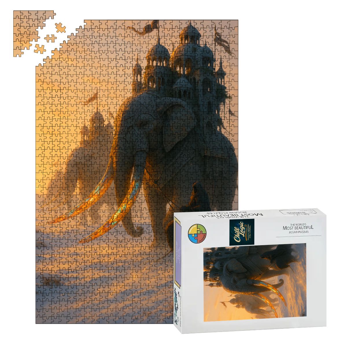 Palace Caravan of the Glass-Tusked Titans
