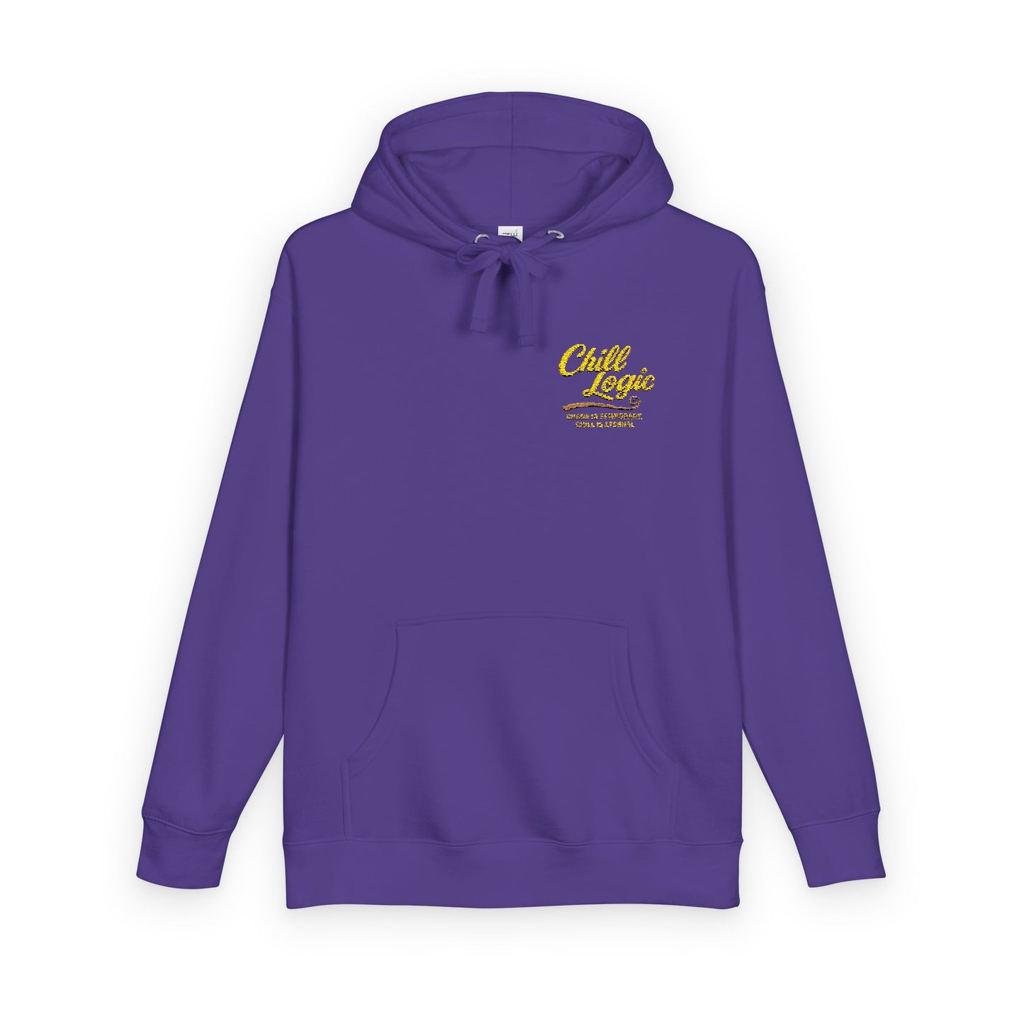 Chic & Cozy 'Chic Lives' Fleece Hoodie — Black Comfort Pullover