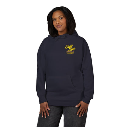 Chic & Cozy 'Chic Lives' Fleece Hoodie — Black Comfort Pullover