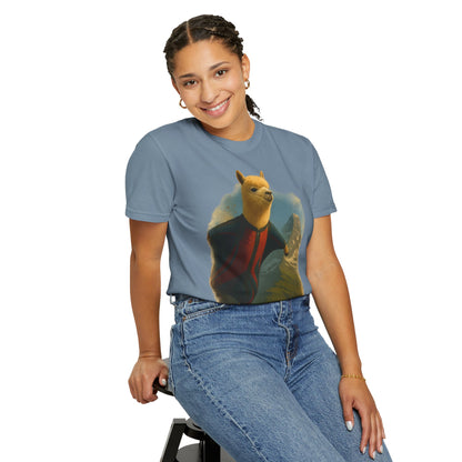 Alpaca Wingsuit T-Shirt — Flying Alpaca Mountain Tee