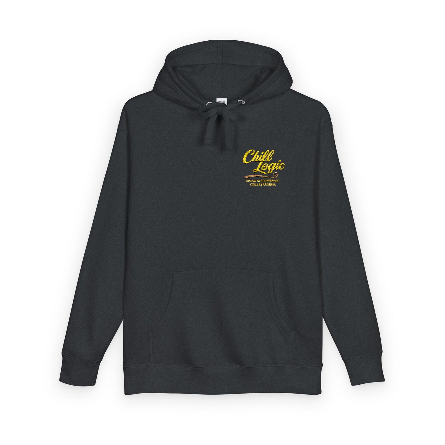 Chic & Cozy 'Chic Lives' Fleece Hoodie — Black Comfort Pullover