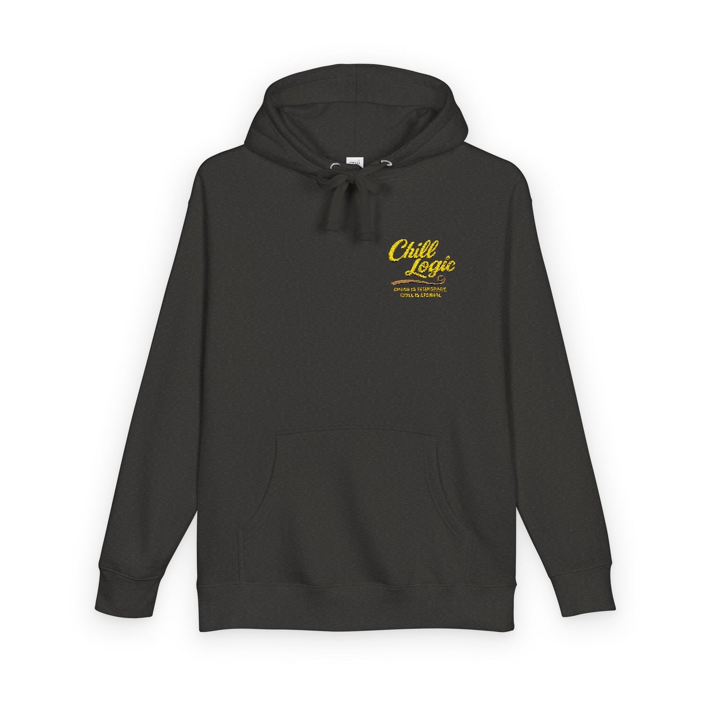 Chic & Cozy 'Chic Lives' Fleece Hoodie — Black Comfort Pullover