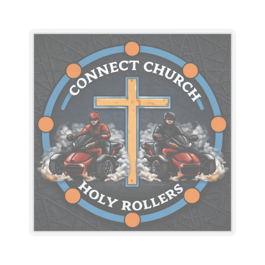 Holy Rollers Motorcycle Church Sticker