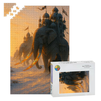 Palace Caravan of the GlassTusked Titans