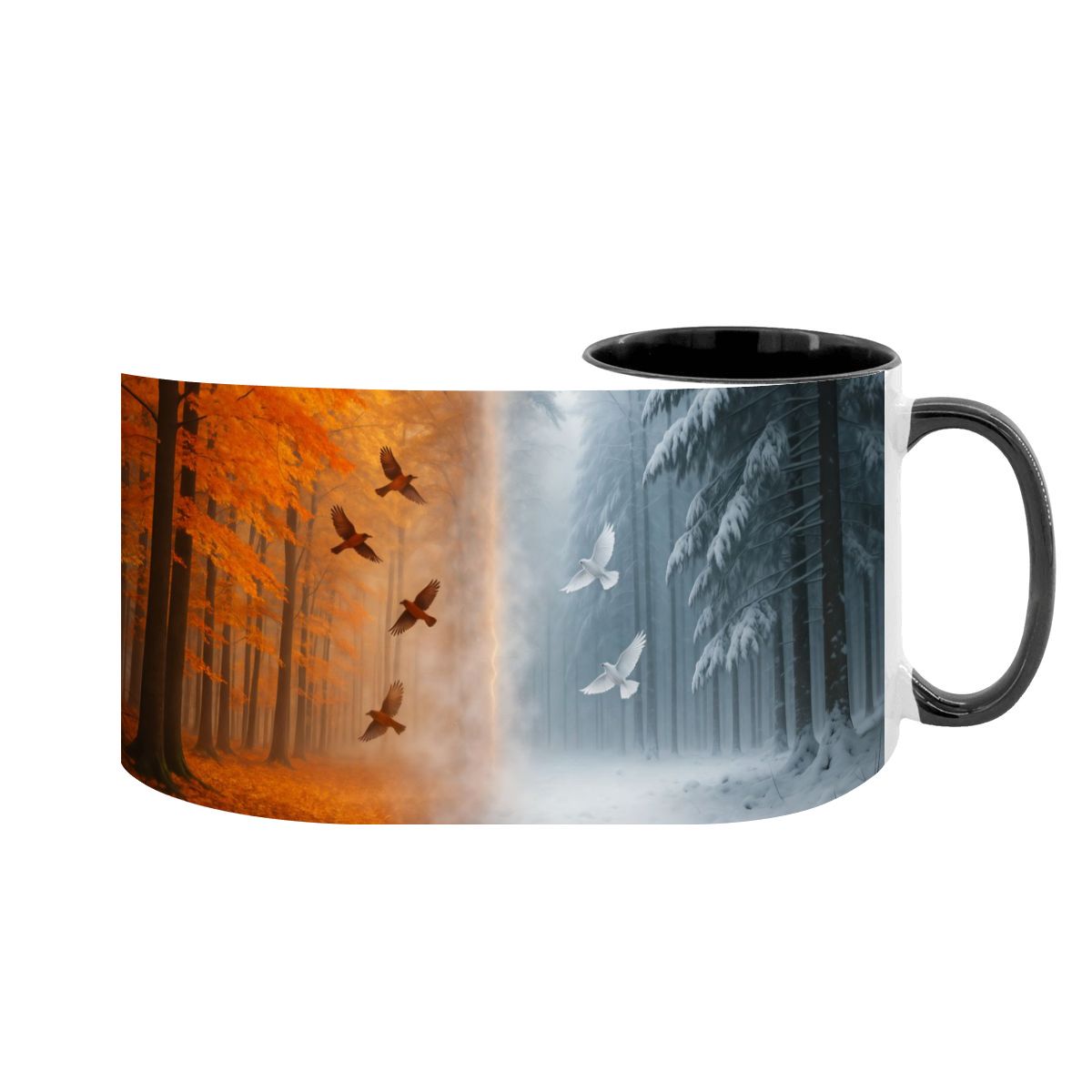 Seasonal Split 15 Oz Coffee Mug
