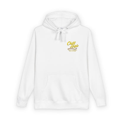 Chic & Cozy 'Chic Lives' Fleece Hoodie — Black Comfort Pullover