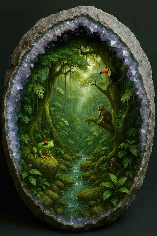Rainforest Geode