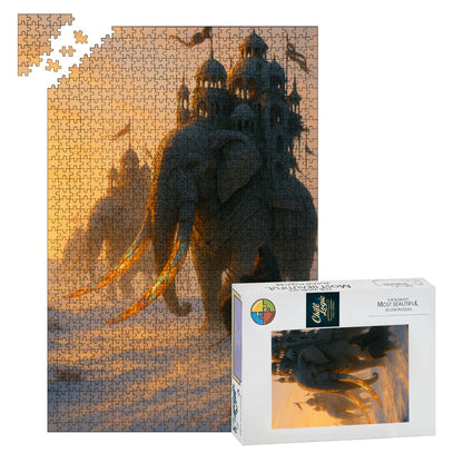Palace Caravan of the Glass-Tusked Titans